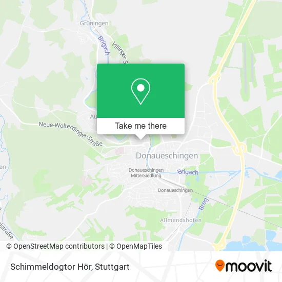 Карта Schimmeldogtor Hör