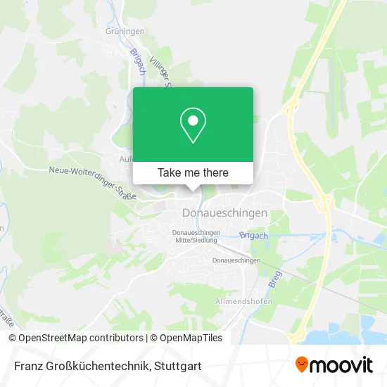 Карта Franz Großküchentechnik