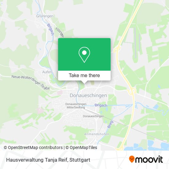 Hausverwaltung Tanja Reif map