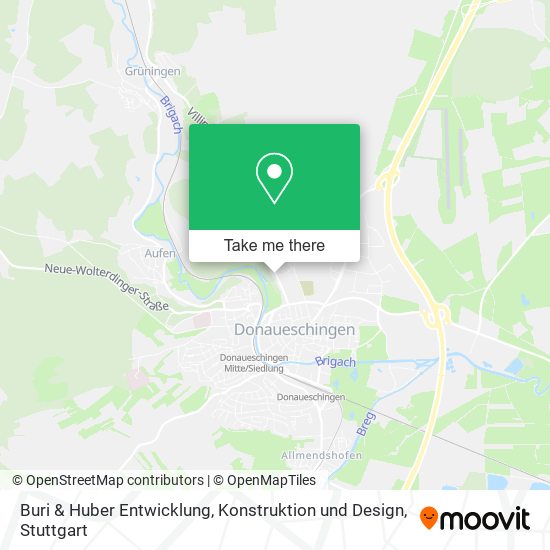 Карта Buri & Huber Entwicklung, Konstruktion und Design