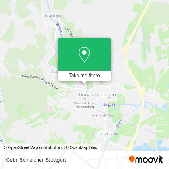 Карта Gebr. Schleicher