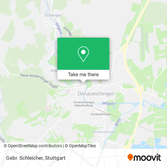 Карта Gebr. Schleicher