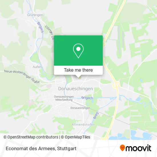 Карта Economat des Armees