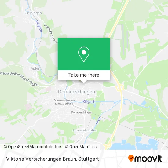 Карта Viktoria Versicherungen Braun