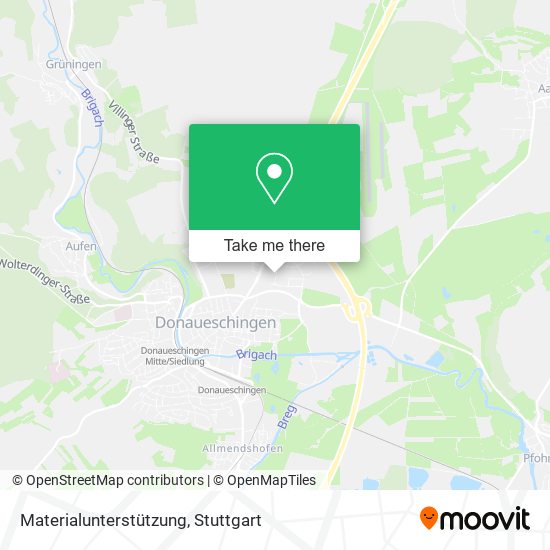 Карта Materialunterstützung