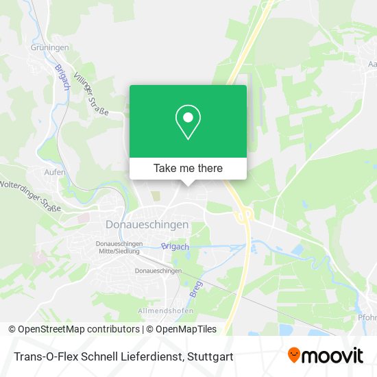 Trans-O-Flex Schnell Lieferdienst map