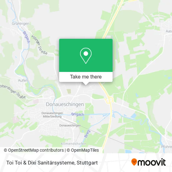 Карта Toi Toi & Dixi Sanitärsysteme