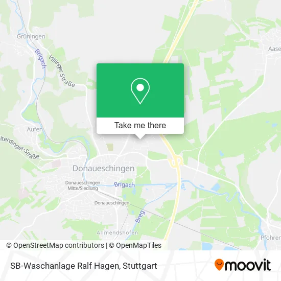 Карта SB-Waschanlage Ralf Hagen