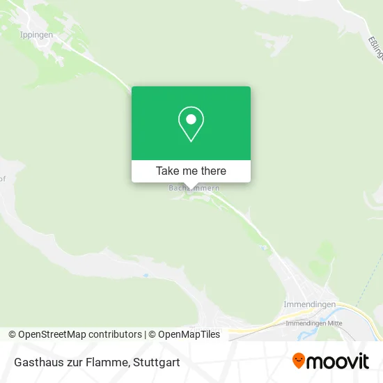 Карта Gasthaus zur Flamme