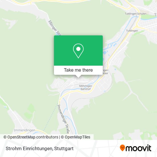 Strohm Einrichtungen map