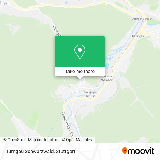 Карта Turngau Schwarzwald