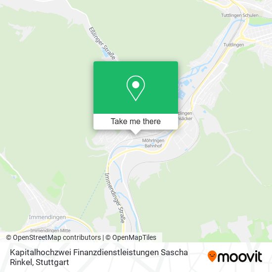 Kapitalhochzwei Finanzdienstleistungen Sascha Rinkel map