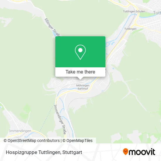 Карта Hospizgruppe Tuttlingen