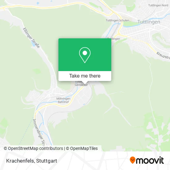 Карта Krachenfels