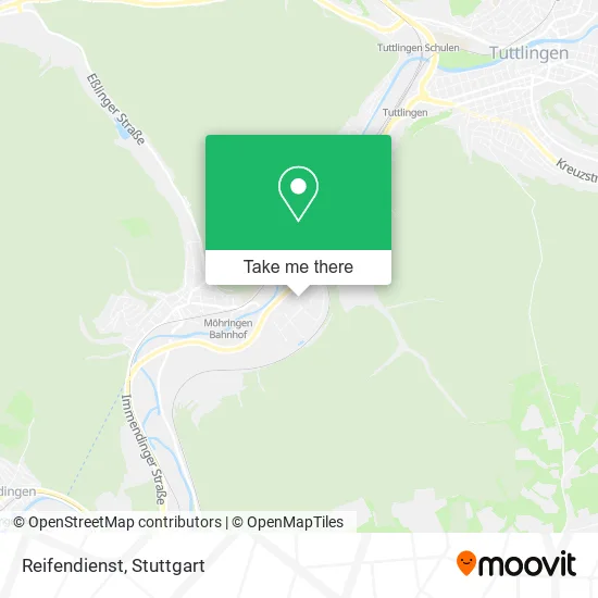 Карта Reifendienst