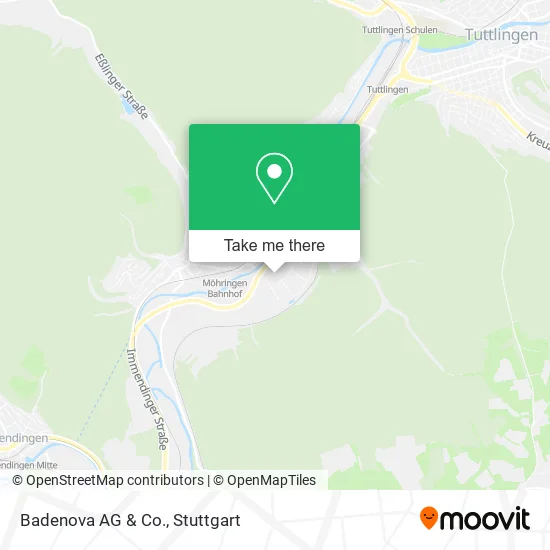 Карта Badenova AG & Co.