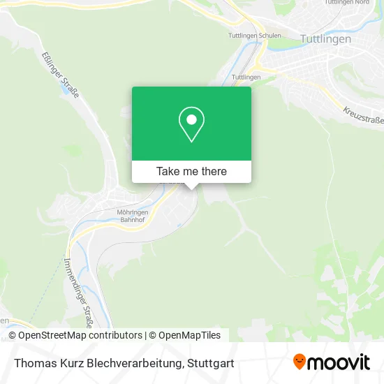 Карта Thomas Kurz Blechverarbeitung