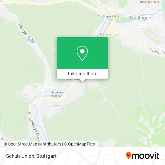Карта Schuh-Union