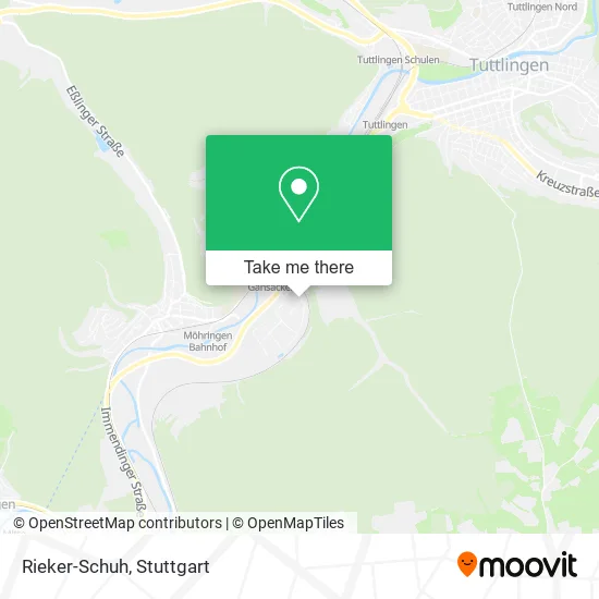 Карта Rieker-Schuh