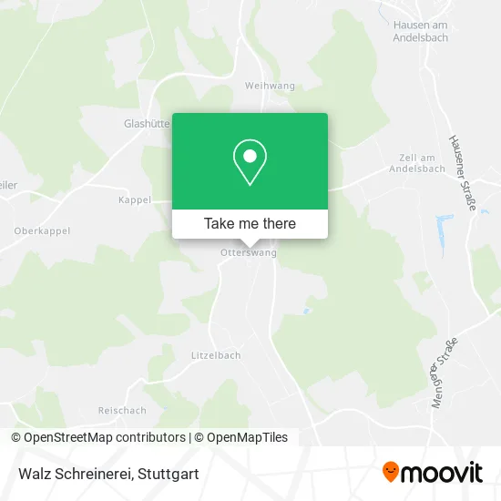 Карта Walz Schreinerei