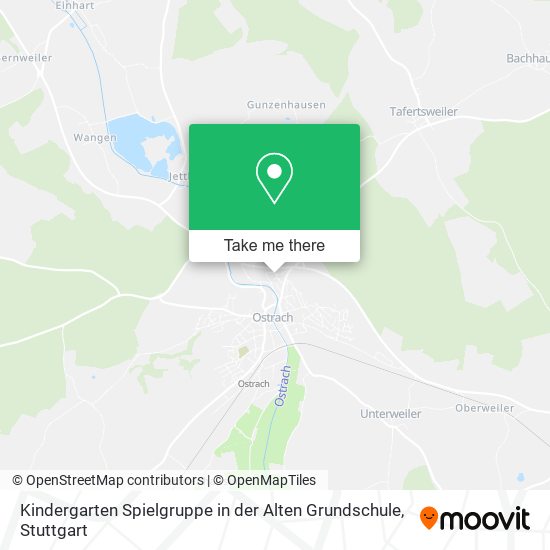 Kindergarten Spielgruppe in der Alten Grundschule map