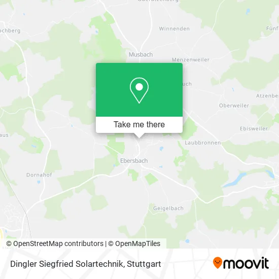 Карта Dingler Siegfried Solartechnik