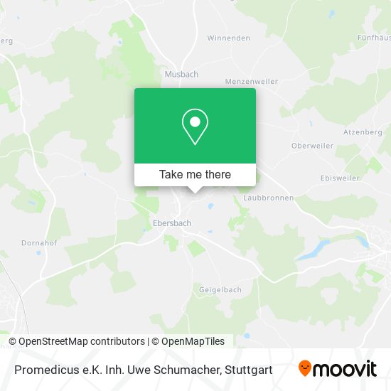 Карта Promedicus e.K. Inh. Uwe Schumacher