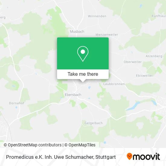 Карта Promedicus e.K. Inh. Uwe Schumacher
