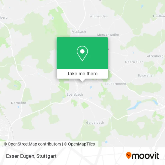 Карта Esser Eugen