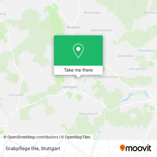Карта Grabpflege Ihle