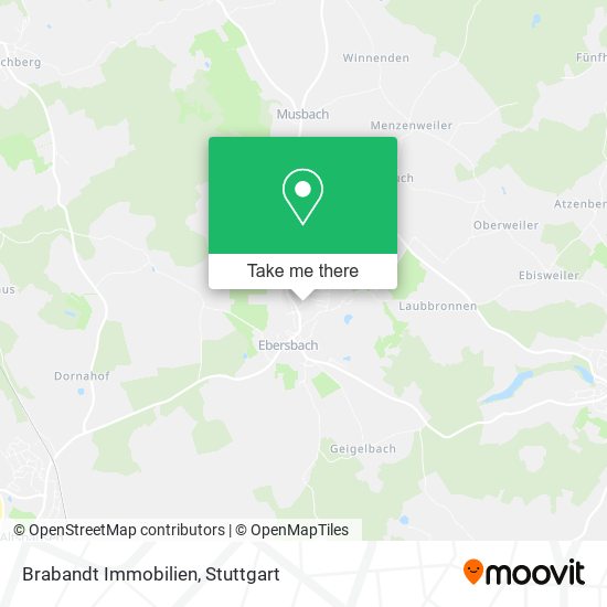 Brabandt Immobilien map