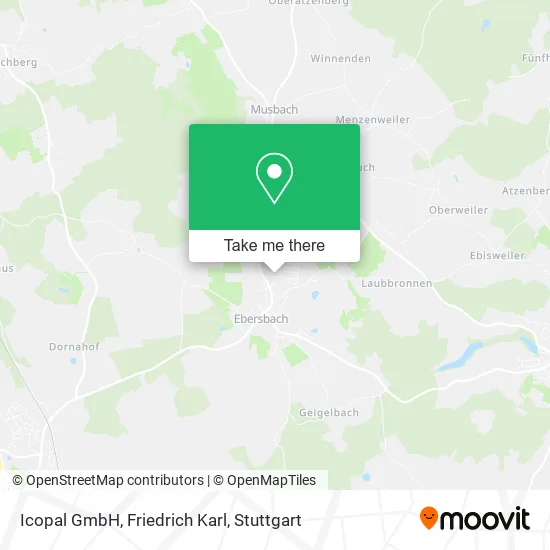 Карта Icopal GmbH, Friedrich Karl
