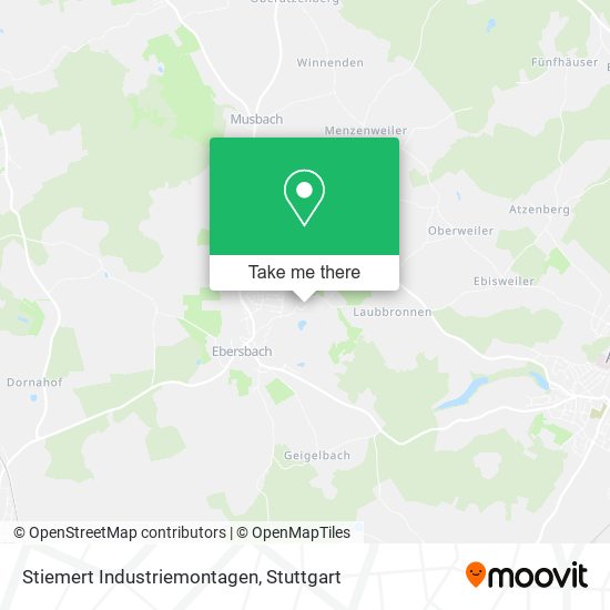 Stiemert Industriemontagen map