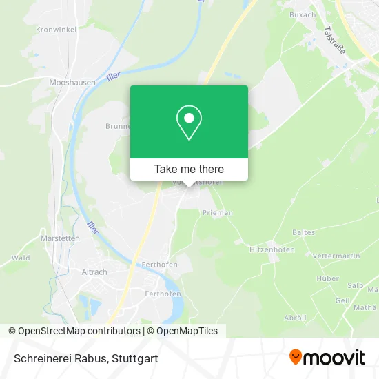 Карта Schreinerei Rabus