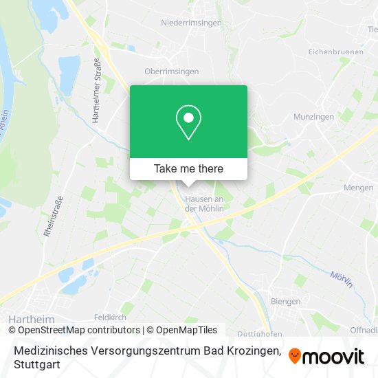 Medizinisches Versorgungszentrum Bad Krozingen map
