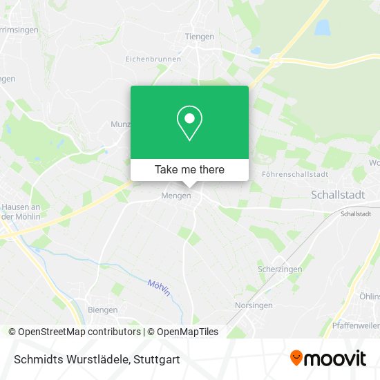 Schmidts Wurstlädele map