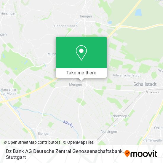 Dz Bank AG Deutsche Zentral Genossenschaftsbank map