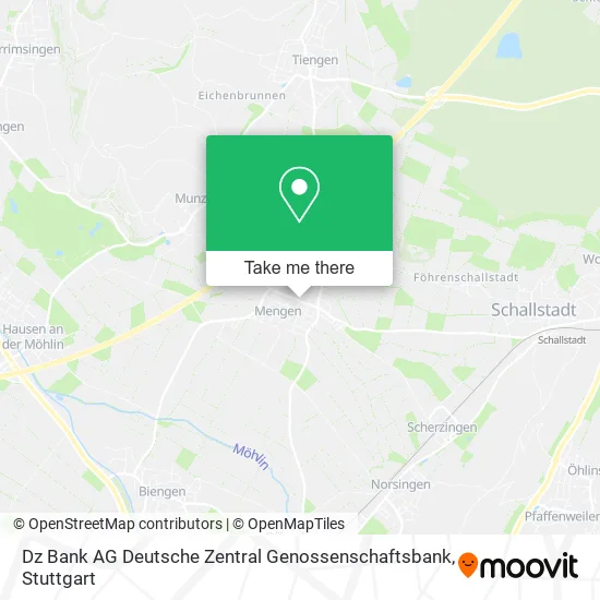 Карта Dz Bank AG Deutsche Zentral Genossenschaftsbank