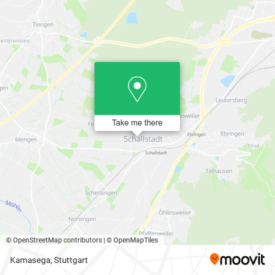 Карта Kamasega