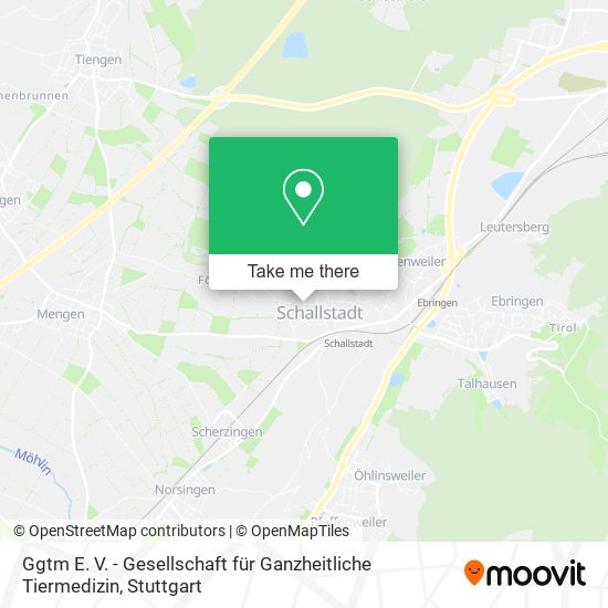 Ggtm E. V. - Gesellschaft für Ganzheitliche Tiermedizin map