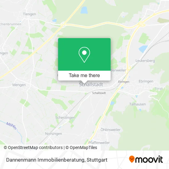 Карта Dannenmann Immobilienberatung