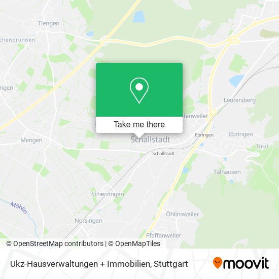 Ukz-Hausverwaltungen + Immobilien map