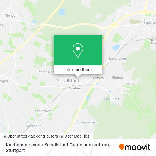 Kirchengemeinde Schallstadt Gemeindezentrum map