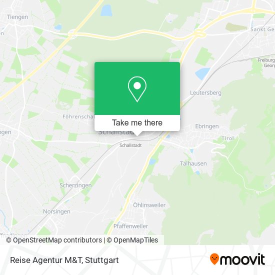 Карта Reise Agentur M&T