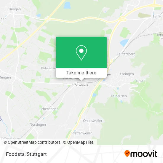 Карта Foodsta