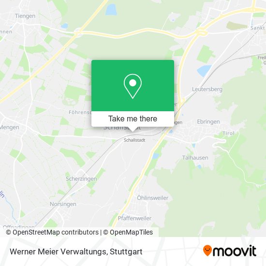 Werner Meier Verwaltungs map