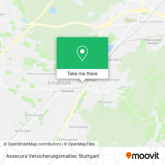 Карта Assecura Versicherungsmakler
