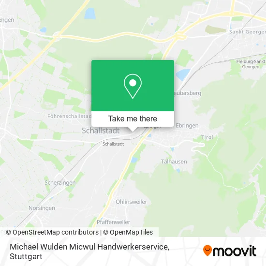 Карта Michael Wulden Micwul Handwerkerservice