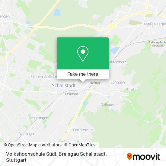 Volkshochschule Südl. Breisgau Schallstadt map