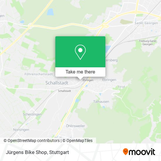 Jürgens Bike Shop map
